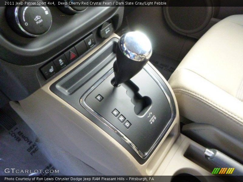 Deep Cherry Red Crystal Pearl / Dark Slate Gray/Light Pebble 2011 Jeep Patriot Sport 4x4