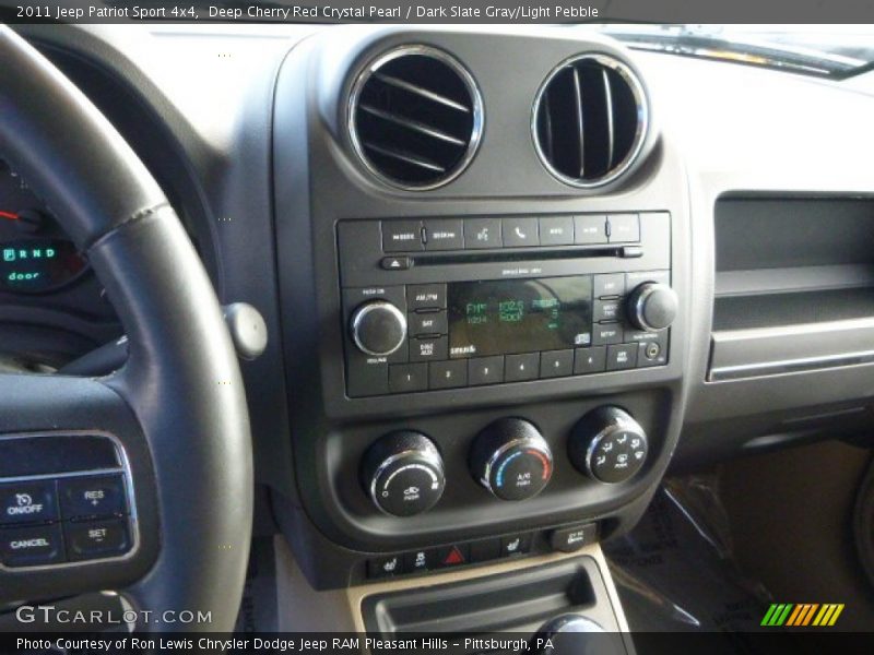 Deep Cherry Red Crystal Pearl / Dark Slate Gray/Light Pebble 2011 Jeep Patriot Sport 4x4