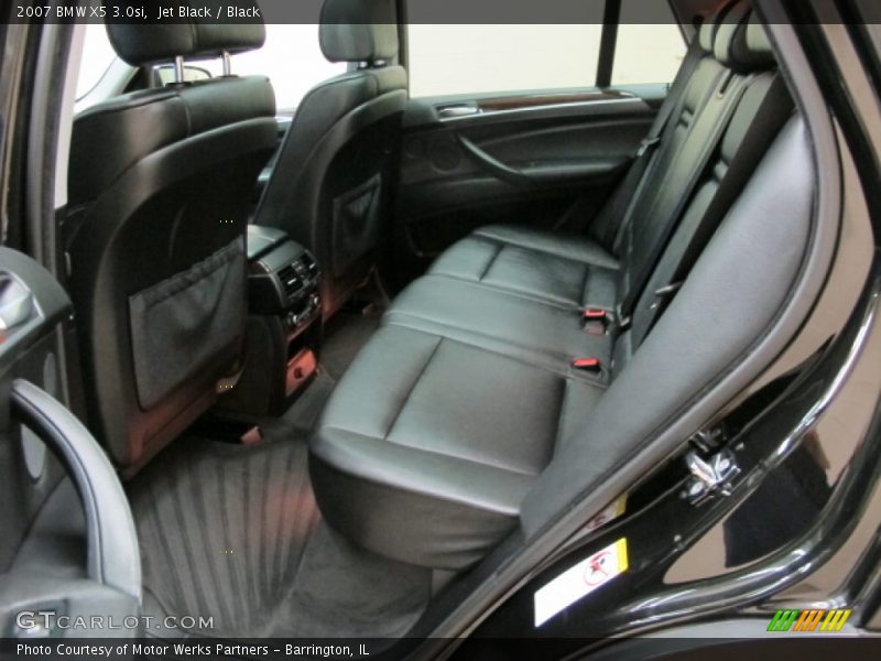 Jet Black / Black 2007 BMW X5 3.0si