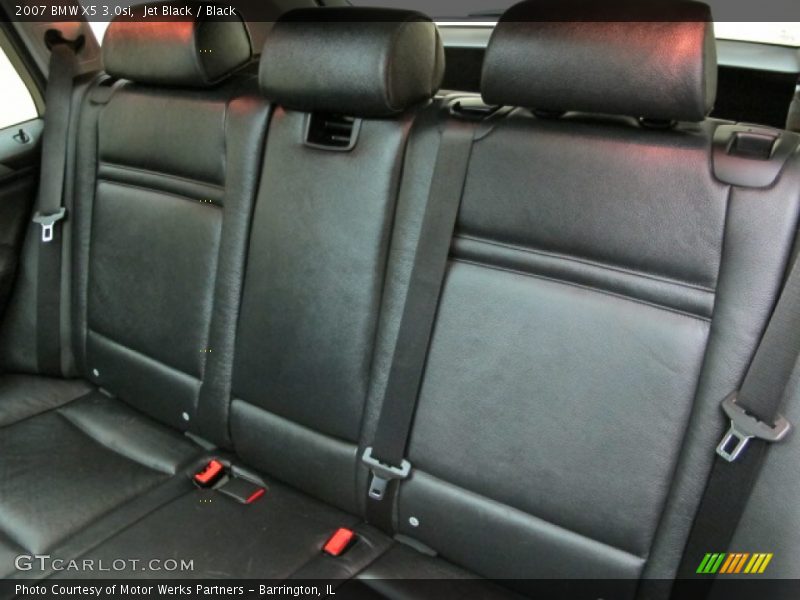 Jet Black / Black 2007 BMW X5 3.0si