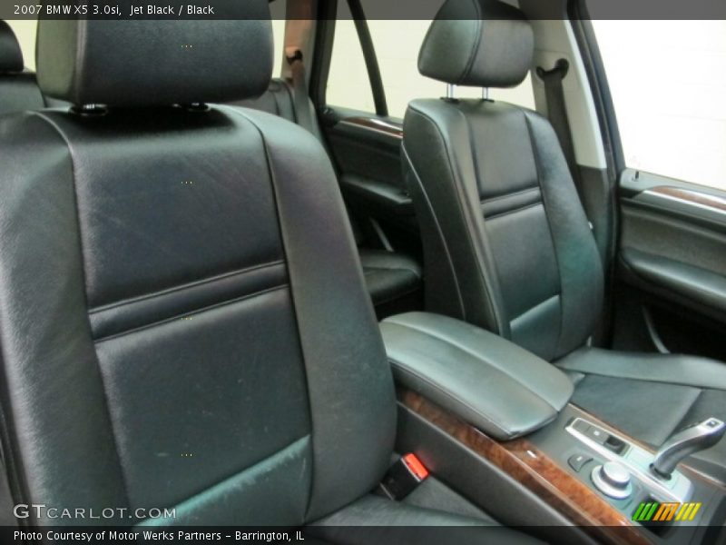Jet Black / Black 2007 BMW X5 3.0si