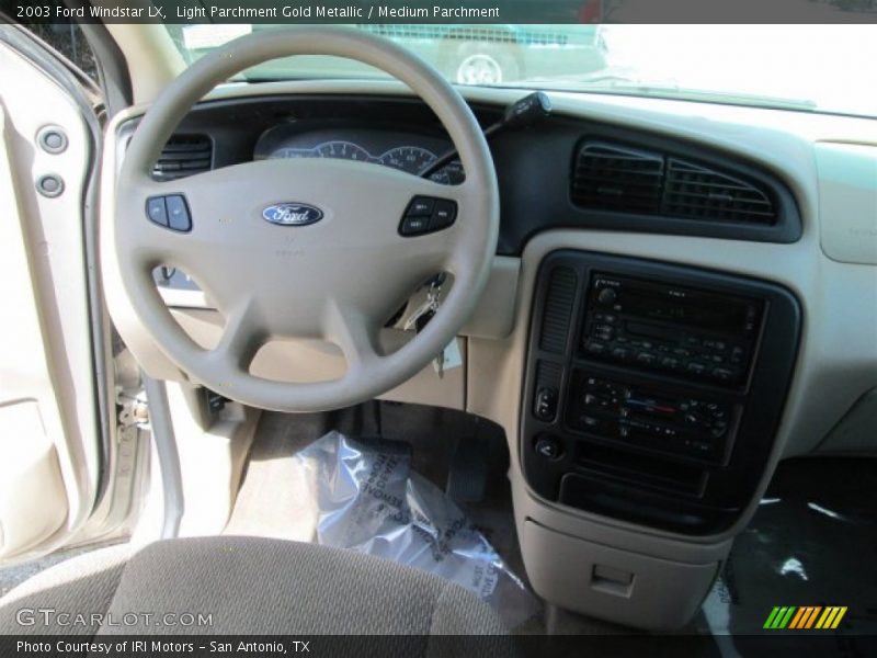 Light Parchment Gold Metallic / Medium Parchment 2003 Ford Windstar LX