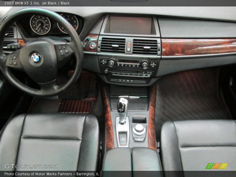 Jet Black / Black 2007 BMW X5 3.0si