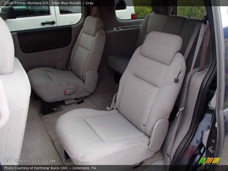 Dark Blue Metallic / Gray 2006 Pontiac Montana SV6