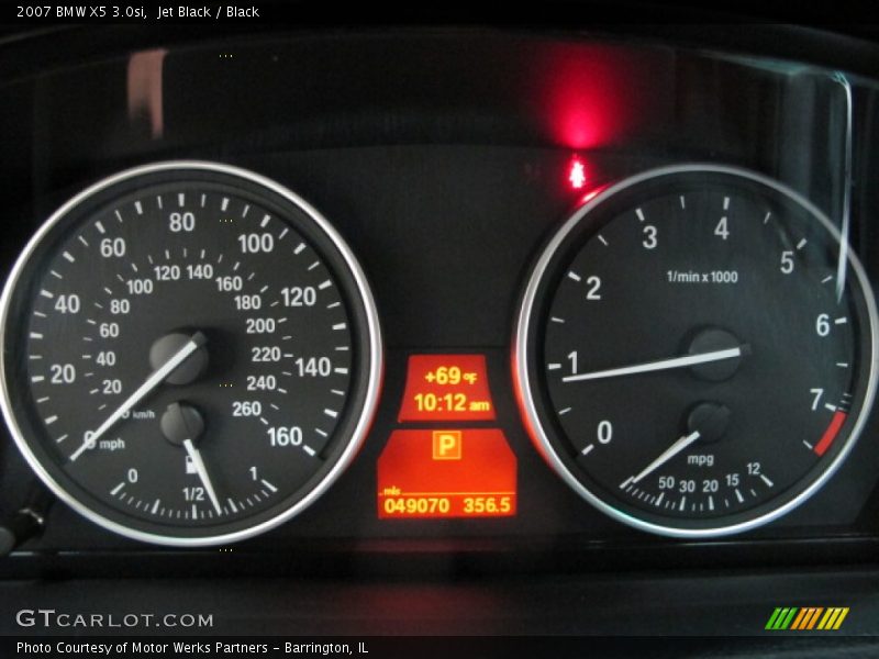Jet Black / Black 2007 BMW X5 3.0si