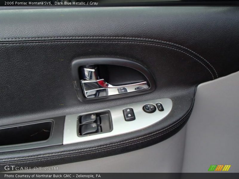 Dark Blue Metallic / Gray 2006 Pontiac Montana SV6