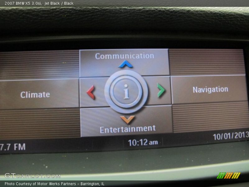 Jet Black / Black 2007 BMW X5 3.0si