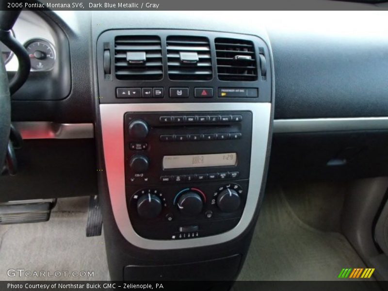 Dark Blue Metallic / Gray 2006 Pontiac Montana SV6