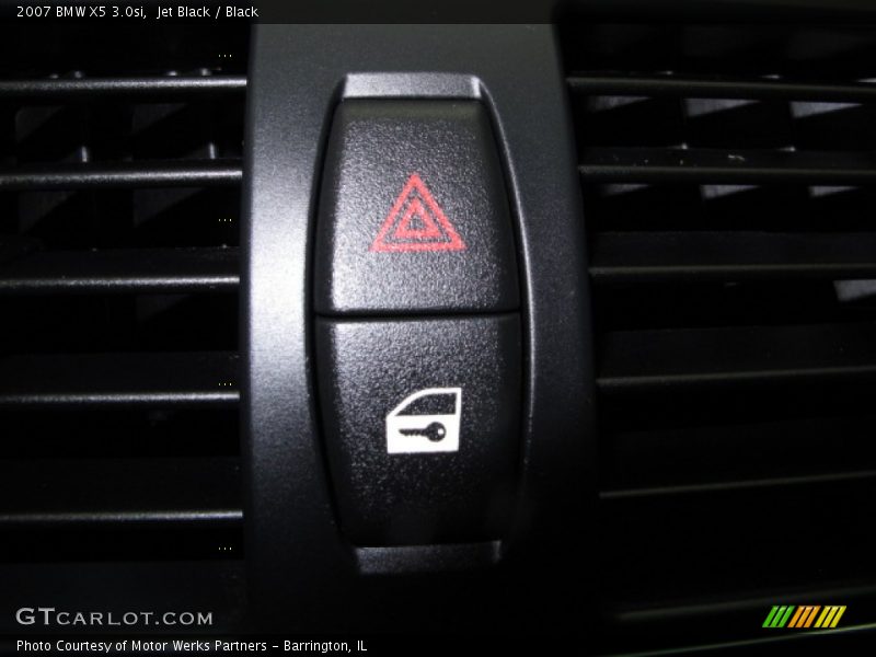 Jet Black / Black 2007 BMW X5 3.0si