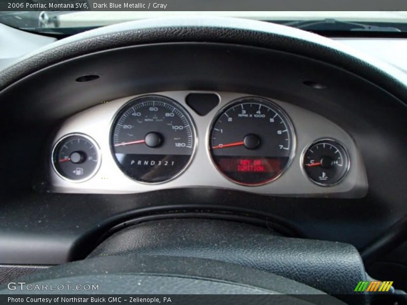 Dark Blue Metallic / Gray 2006 Pontiac Montana SV6