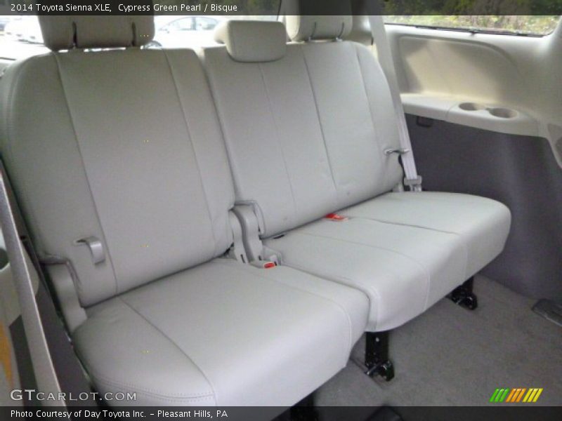 Cypress Green Pearl / Bisque 2014 Toyota Sienna XLE