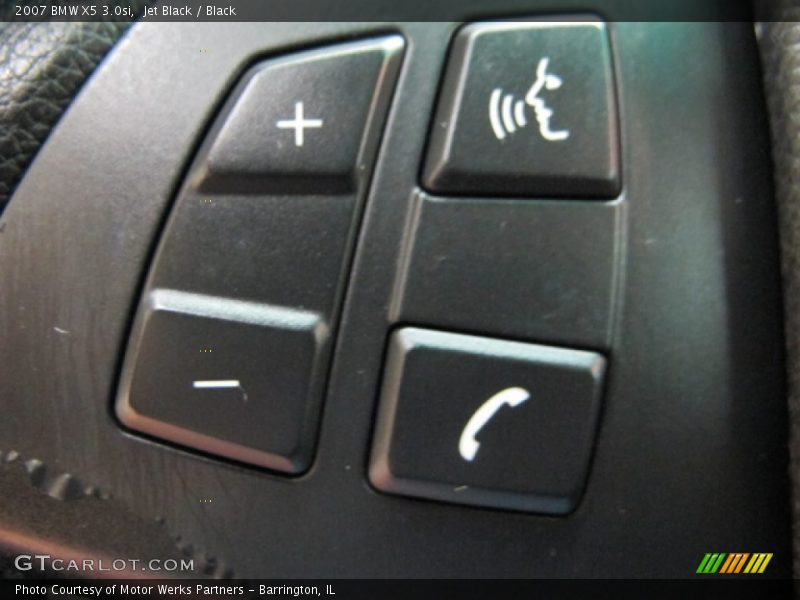 Jet Black / Black 2007 BMW X5 3.0si