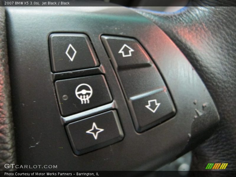 Jet Black / Black 2007 BMW X5 3.0si