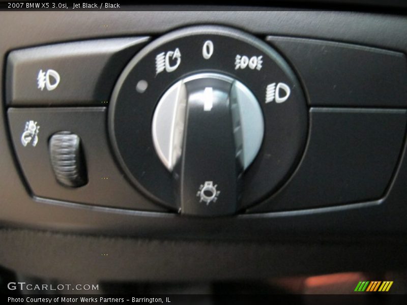Jet Black / Black 2007 BMW X5 3.0si