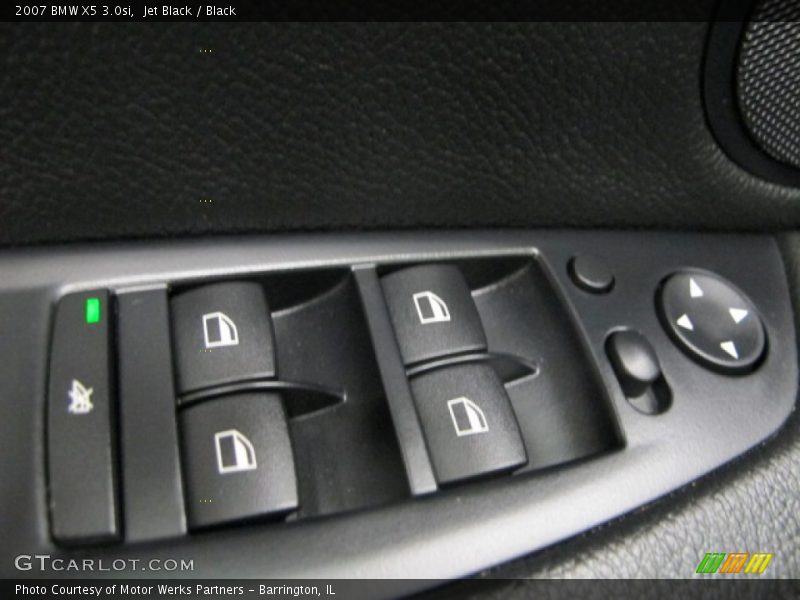 Jet Black / Black 2007 BMW X5 3.0si