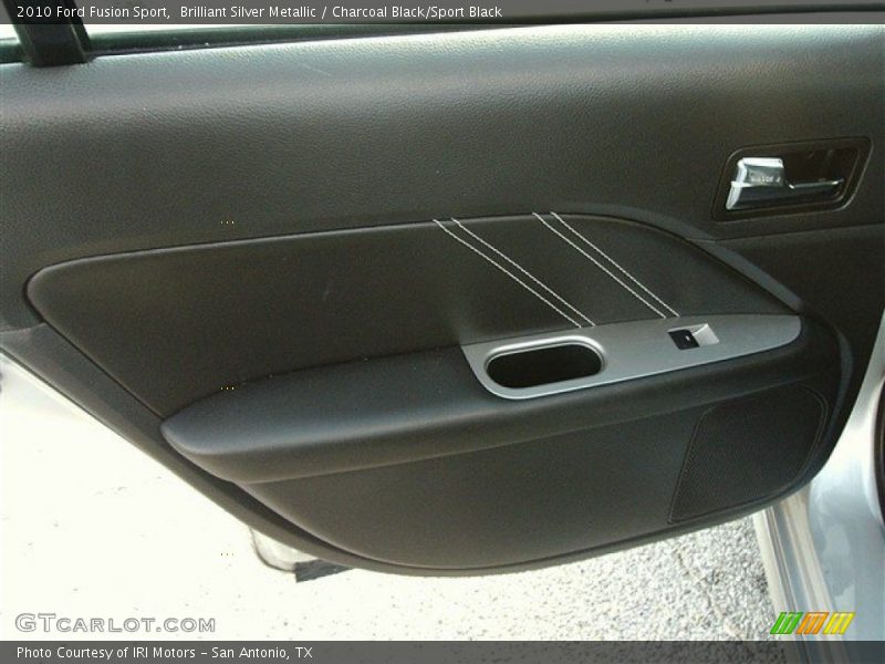 Brilliant Silver Metallic / Charcoal Black/Sport Black 2010 Ford Fusion Sport
