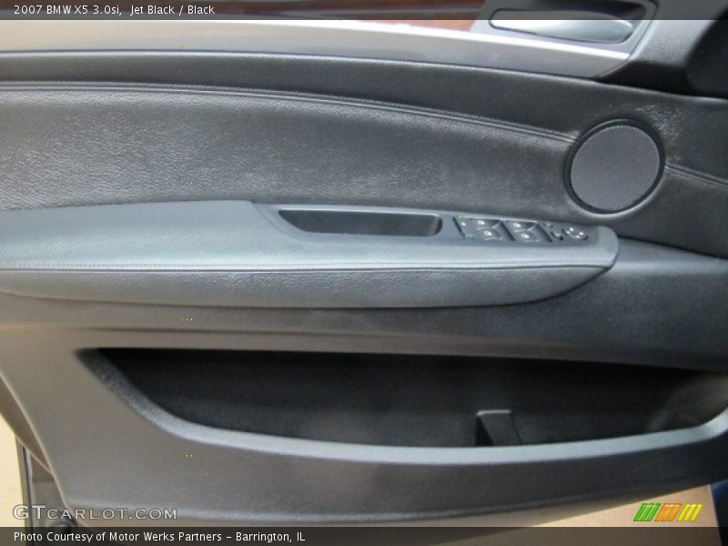 Jet Black / Black 2007 BMW X5 3.0si