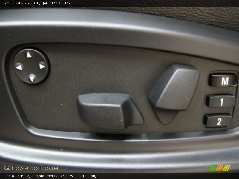 Jet Black / Black 2007 BMW X5 3.0si