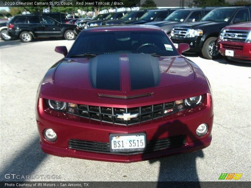 Red Jewel Tintcoat / Black 2010 Chevrolet Camaro SS/RS Coupe