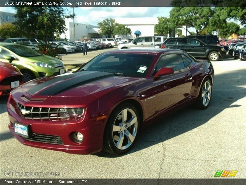 Red Jewel Tintcoat / Black 2010 Chevrolet Camaro SS/RS Coupe
