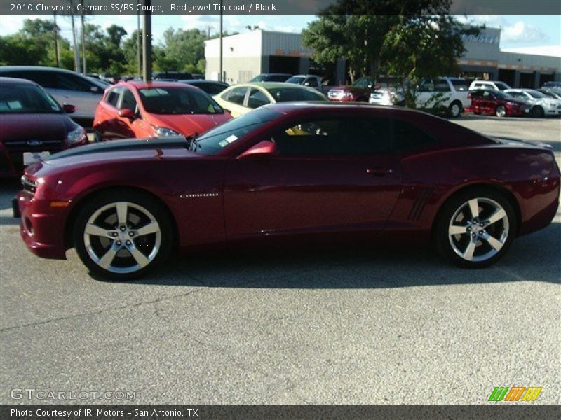 Red Jewel Tintcoat / Black 2010 Chevrolet Camaro SS/RS Coupe