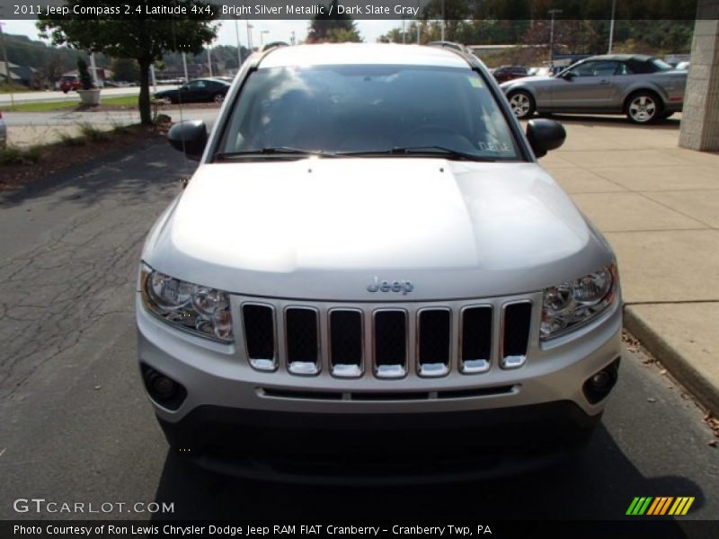 Bright Silver Metallic / Dark Slate Gray 2011 Jeep Compass 2.4 Latitude 4x4
