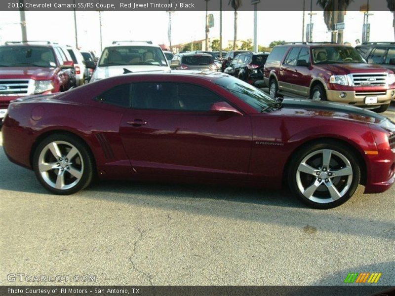 Red Jewel Tintcoat / Black 2010 Chevrolet Camaro SS/RS Coupe