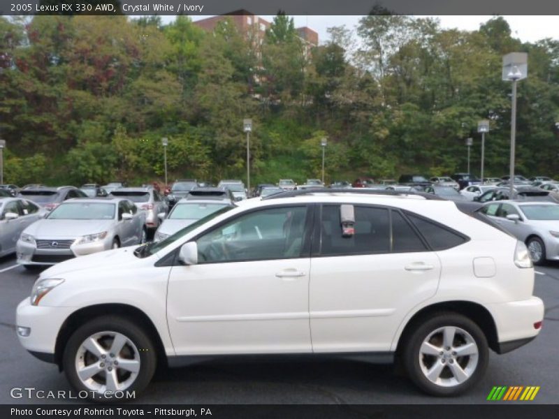 Crystal White / Ivory 2005 Lexus RX 330 AWD