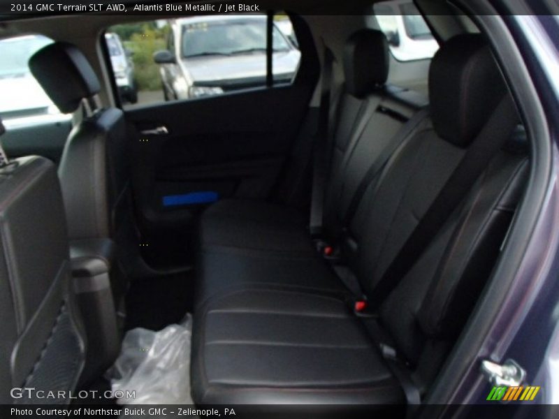 Atlantis Blue Metallic / Jet Black 2014 GMC Terrain SLT AWD