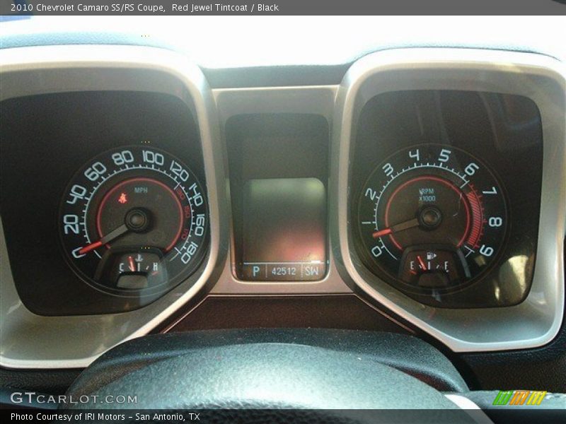 Red Jewel Tintcoat / Black 2010 Chevrolet Camaro SS/RS Coupe