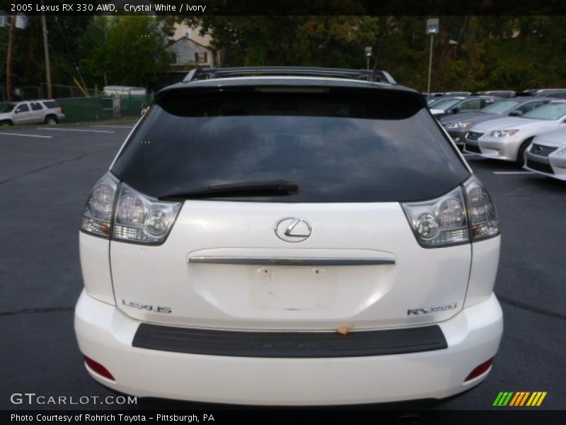 Crystal White / Ivory 2005 Lexus RX 330 AWD