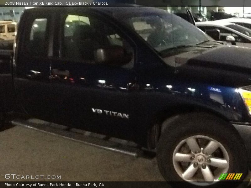 Galaxy Black / Charcoal 2008 Nissan Titan XE King Cab