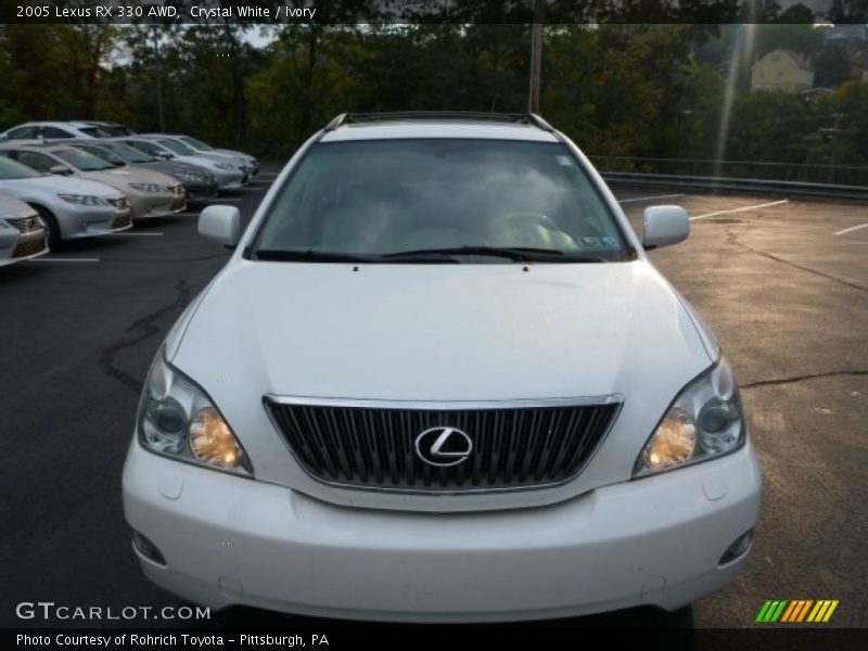 Crystal White / Ivory 2005 Lexus RX 330 AWD