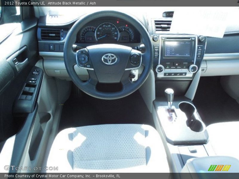 Attitude Black Metallic / Ash 2012 Toyota Camry LE