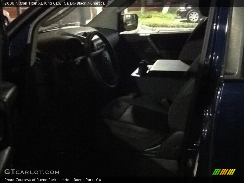 Galaxy Black / Charcoal 2008 Nissan Titan XE King Cab
