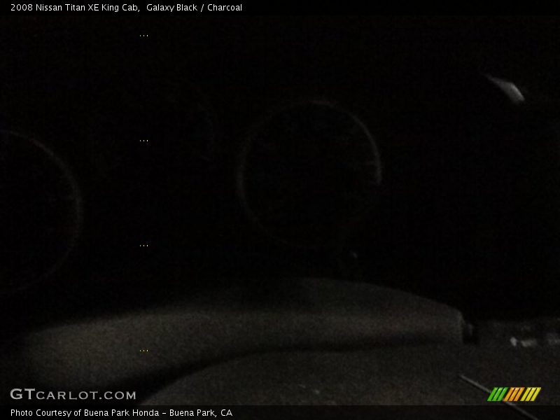 Galaxy Black / Charcoal 2008 Nissan Titan XE King Cab