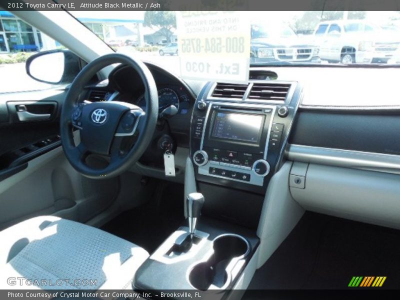 Attitude Black Metallic / Ash 2012 Toyota Camry LE