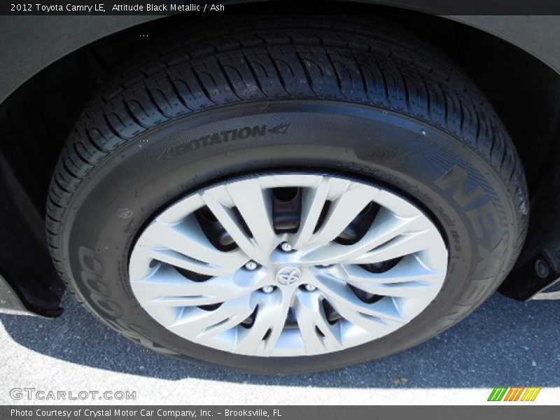 Attitude Black Metallic / Ash 2012 Toyota Camry LE