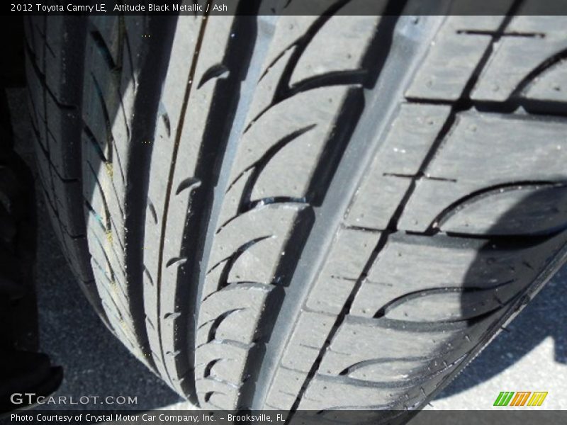Attitude Black Metallic / Ash 2012 Toyota Camry LE