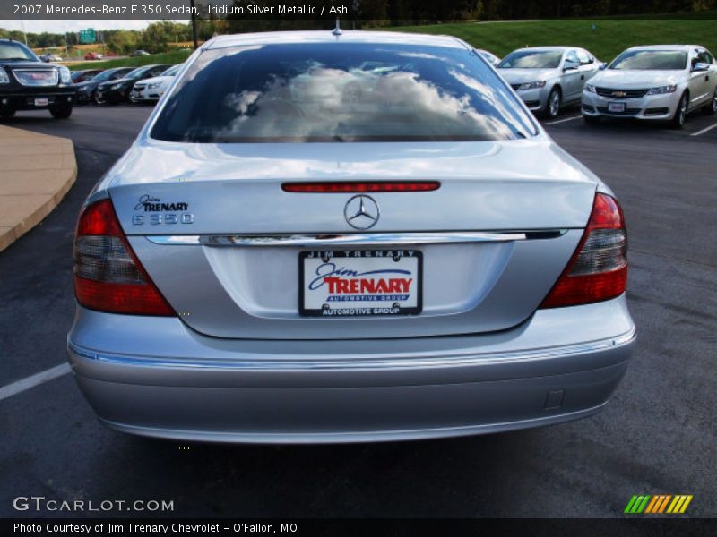 Iridium Silver Metallic / Ash 2007 Mercedes-Benz E 350 Sedan