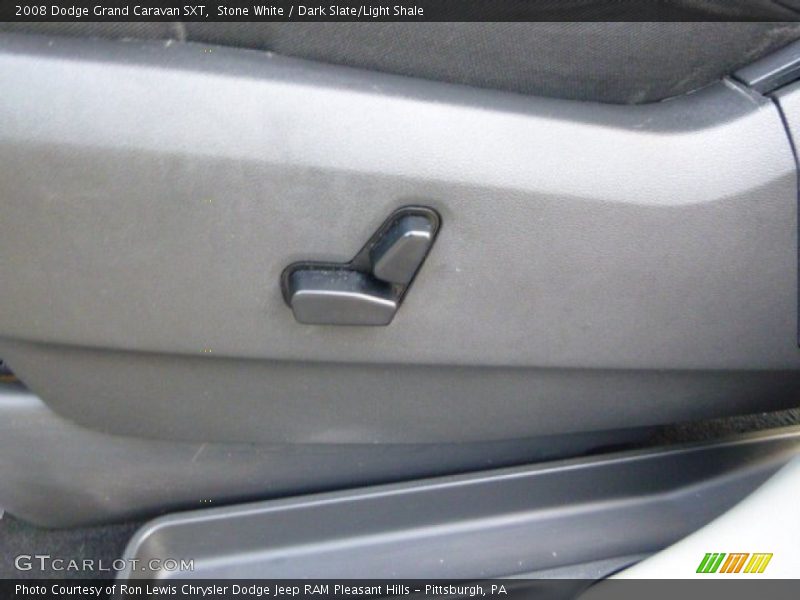 Stone White / Dark Slate/Light Shale 2008 Dodge Grand Caravan SXT