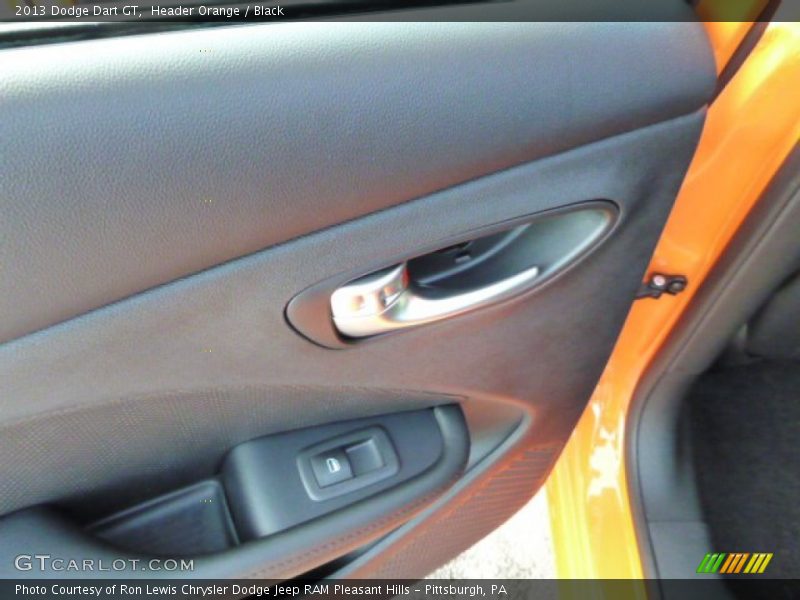 Header Orange / Black 2013 Dodge Dart GT