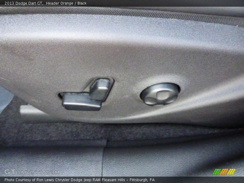 Header Orange / Black 2013 Dodge Dart GT