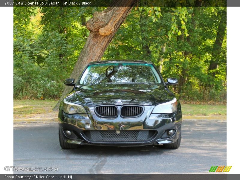 Jet Black / Black 2007 BMW 5 Series 550i Sedan