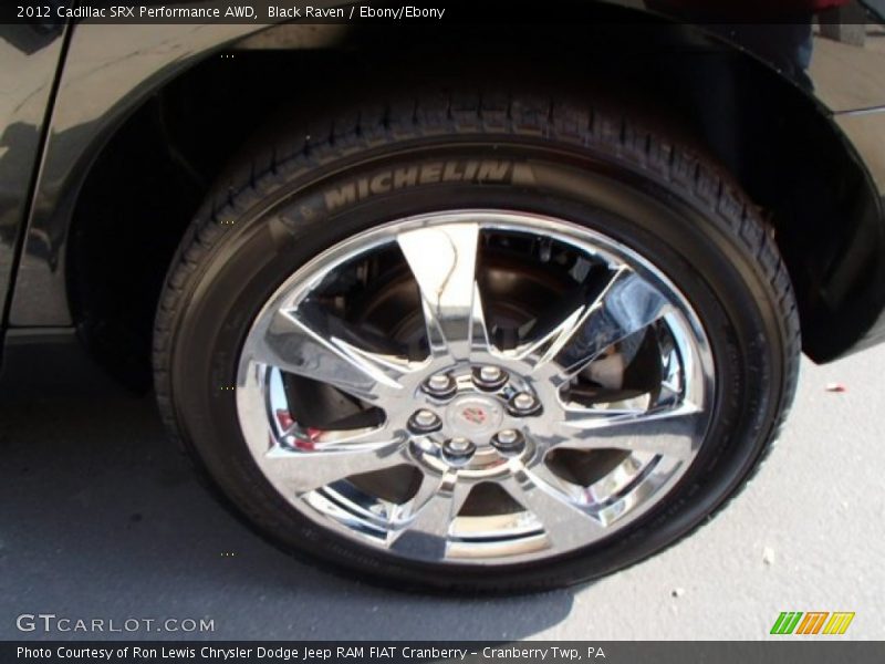 Black Raven / Ebony/Ebony 2012 Cadillac SRX Performance AWD