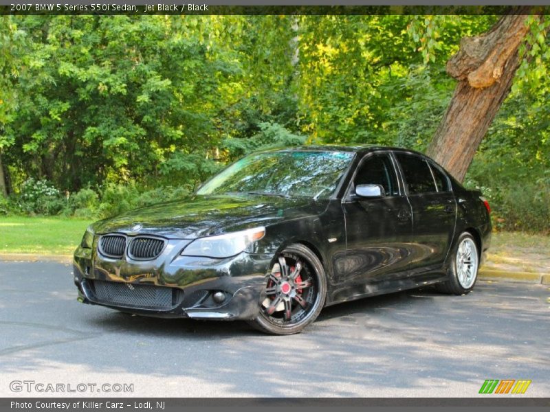 Jet Black / Black 2007 BMW 5 Series 550i Sedan