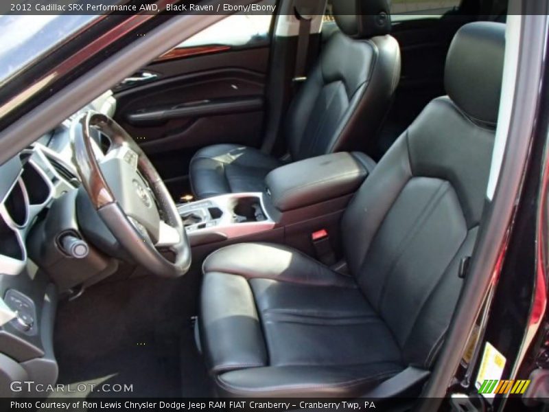 Black Raven / Ebony/Ebony 2012 Cadillac SRX Performance AWD