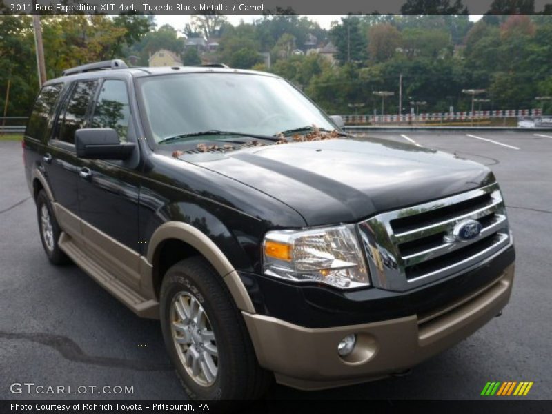Tuxedo Black Metallic / Camel 2011 Ford Expedition XLT 4x4