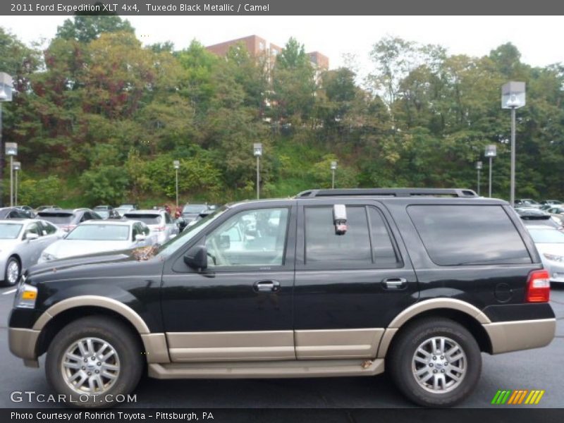 Tuxedo Black Metallic / Camel 2011 Ford Expedition XLT 4x4