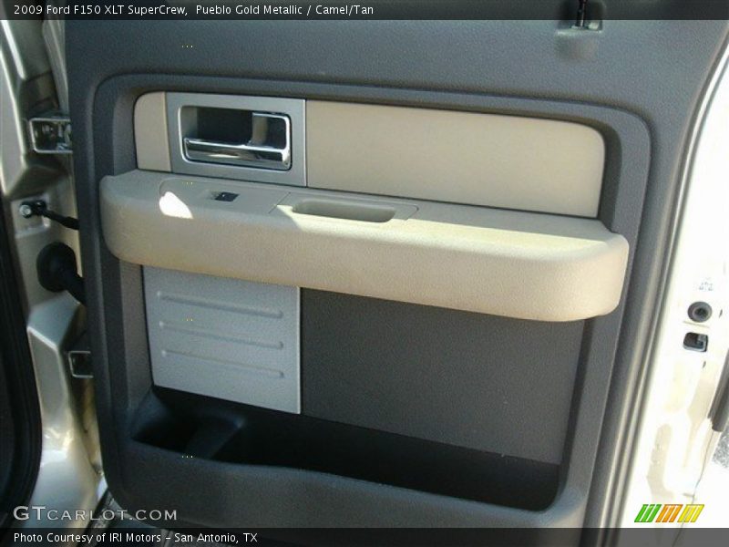 Pueblo Gold Metallic / Camel/Tan 2009 Ford F150 XLT SuperCrew